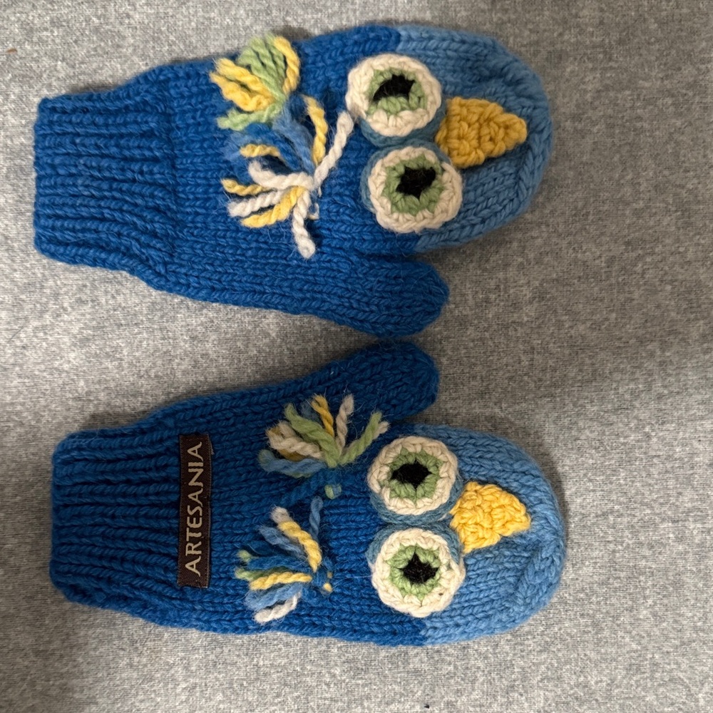 Blue Owl Kids Mittens